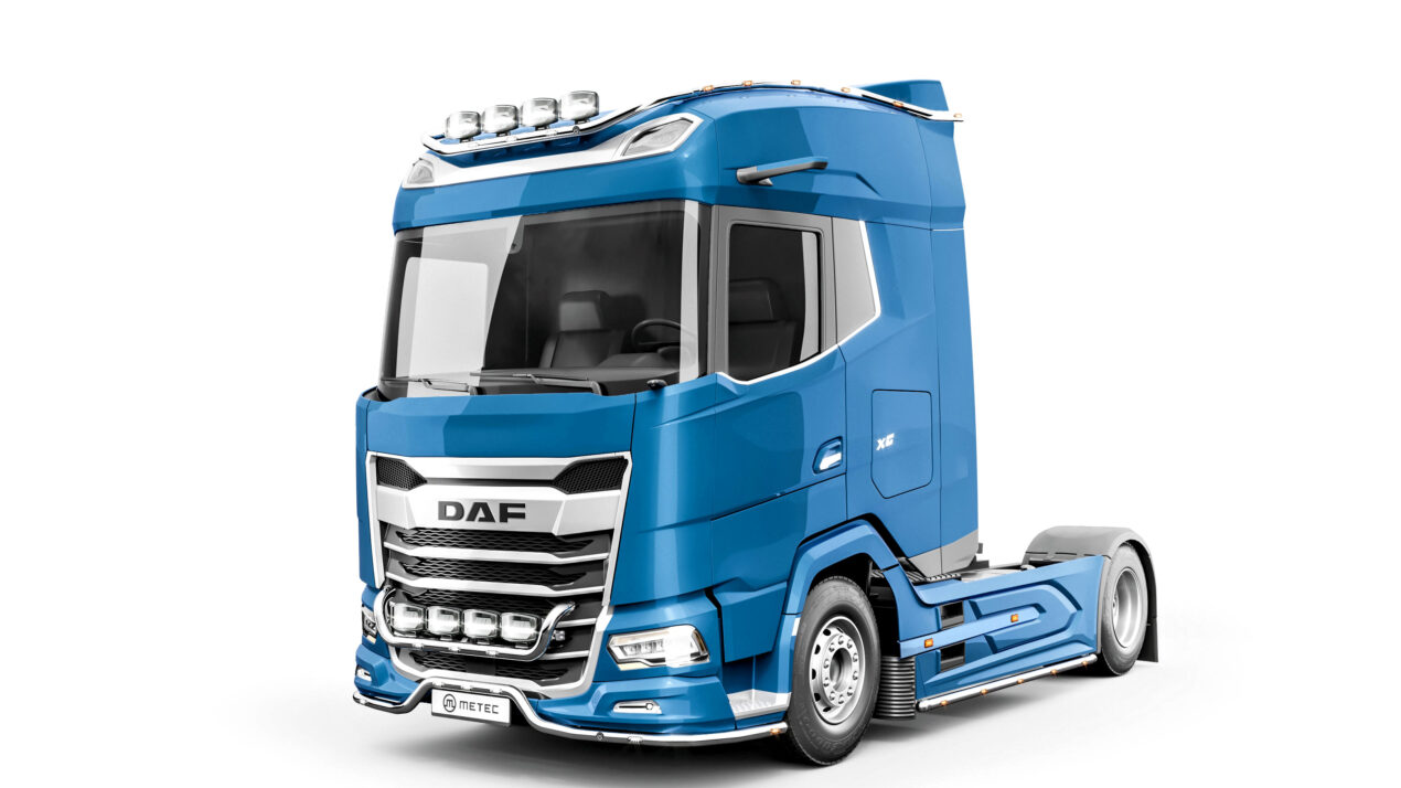 DAF trucks with Metec accessories